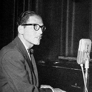 Tom Lehrer performing at UCLA's Royce Hall for Greek Week.