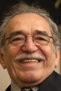 Photo of Gabriel Garcia Marquez.