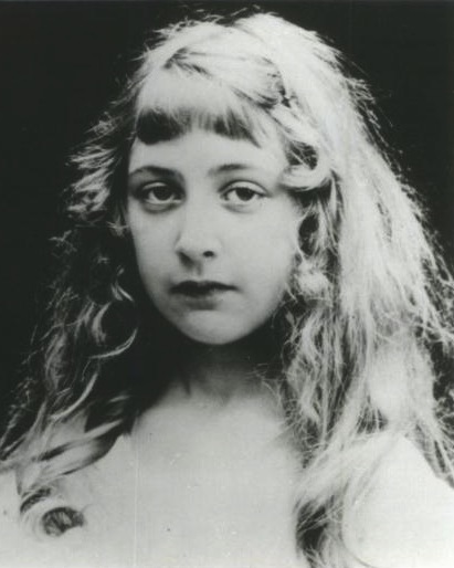 Agatha Christie as a child.