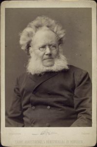 Portrait of Henrik Ibsen