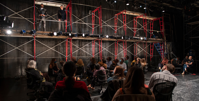 View from on stage at The Tragedy of Othello