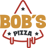 Logo for Bob's Pizza.