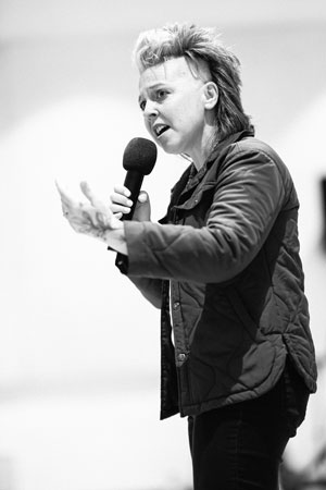 Photo of Erin McKeown by Joe Mazz.